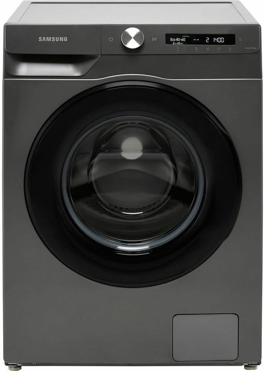 Samsung 12kg Washing Machine WW12T504DAN; Series 5 ecobubble™ with 1400 rpm - Graphite - A Rated - TilyExpress Uganda
