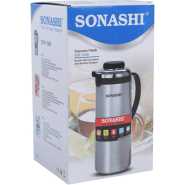 Sonashi 3.0- Litre Hot And Cold Vacuum Flask Silver/Black