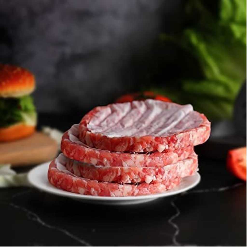 Hamburger Press Patty Maker BBQ Grill Sliders Beef Burger Press- Grey. ,