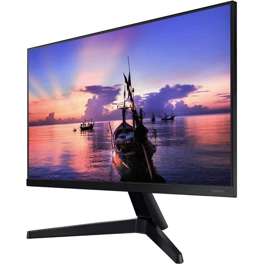 SAMSUNG T350 Series 22-Inch FHD 1080p Computer Monitor, 75Hz, IPS Panel, HDMI, VGA (D-Sub), 3-Sided Border-Less, FreeSync (LF22T350FHNXZA)