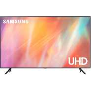 Samsung 43 Inch 4K UHD Smart LED TV with Built-in Receiver and Remote Control, Black - UA43AU7000