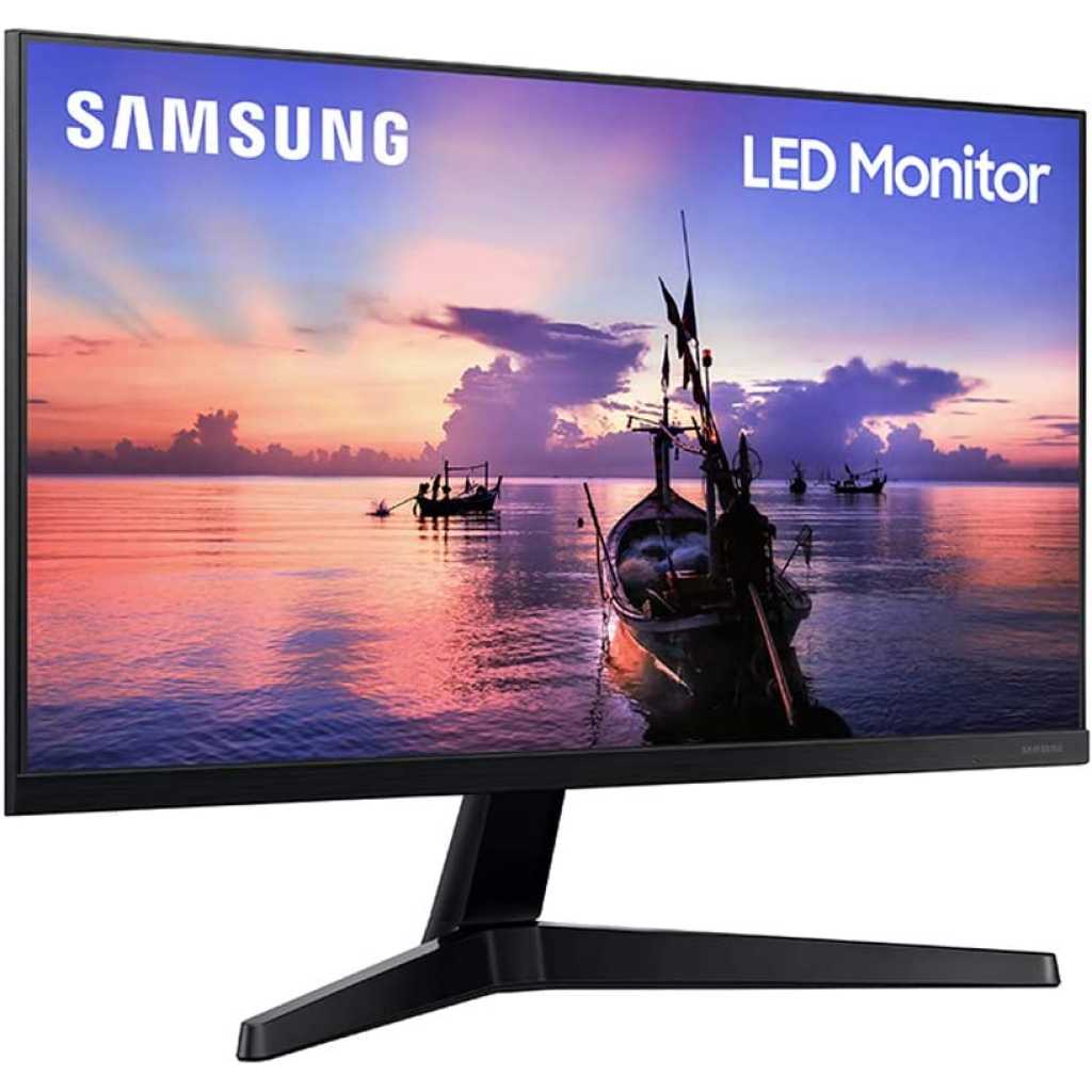 SAMSUNG T350 Series 22-Inch FHD 1080p Computer Monitor, 75Hz, IPS Panel, HDMI, VGA (D-Sub), 3-Sided Border-Less, FreeSync (LF22T350FHNXZA)