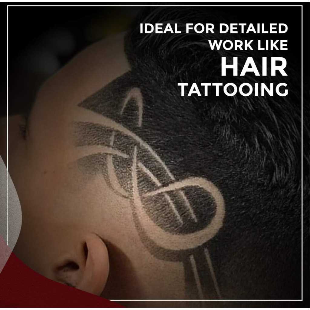 Wahl Detailer Hair Clipper; Professional 5-Star with Adjustable T Blade for Extremely Close Trimming and Clean and Crisp Lines for Professional Barbers and Stylists – Model 808, Silver Electric Shavers TilyExpress 5