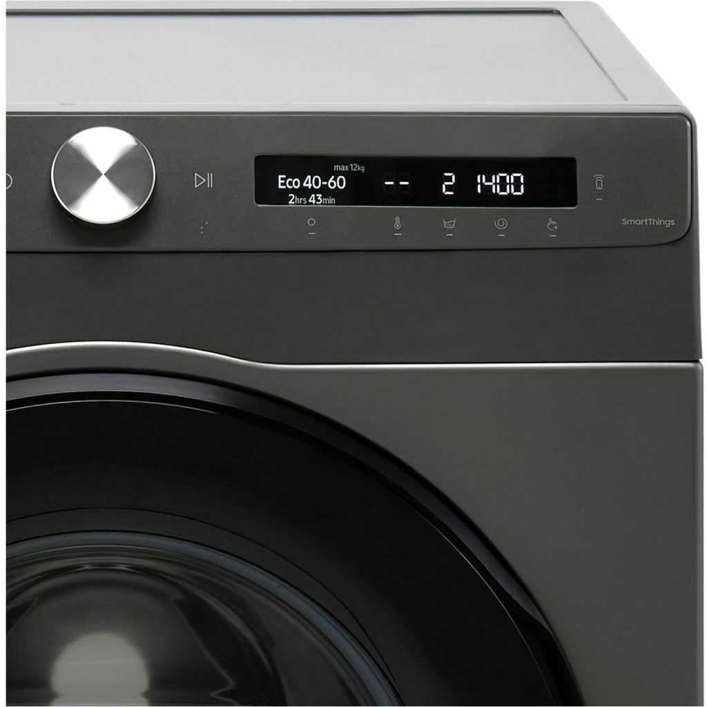 Samsung 12kg Washing Machine WW12T504DAN; Series 5 ecobubble™ with 1400 rpm – Graphite – A Rated Samsung Washing Machines TilyExpress 6