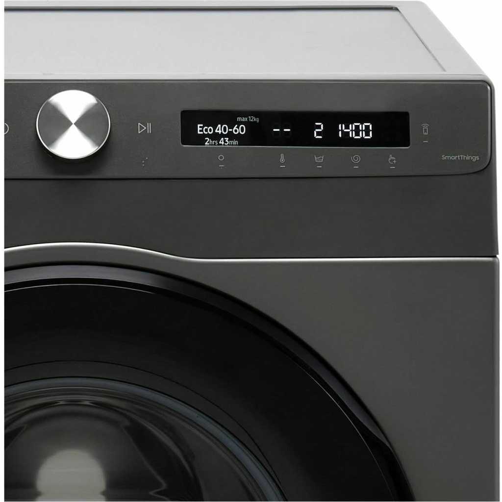 Samsung 12kg Washing Machine WW12T504DAN; Series 5 ecobubble™ with 1400 rpm - Graphite - A Rated