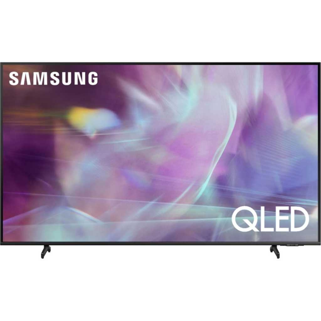 Samsung 65” QLED 4K Quantum Smart TV QA65Q60A, Dual LED, Quantum HDR, Lite Processor With Inbuilt Digital Receiver – Black