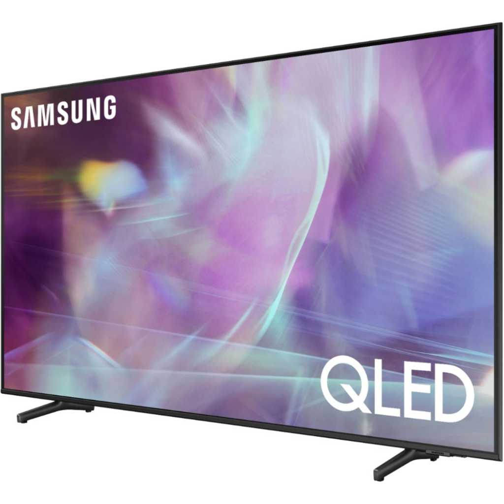 Samsung 65” QLED 4K Quantum Smart TV QA65Q60A, Dual LED, Quantum HDR, Lite Processor With Inbuilt Digital Receiver – Black