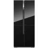 Hisense 561 - Litres Multi Door Frost Free Fridge - Black Glass Finish Refrigerator RQ561N4AB1