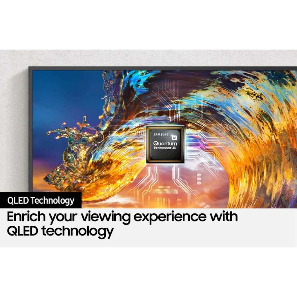 Samsung 65″ QLED UHD 4K Frame Smart TV QA65LS03A, Customizable Bezel , Inbuilt Digital Reciever – Black Samsung Televisions TilyExpress 3