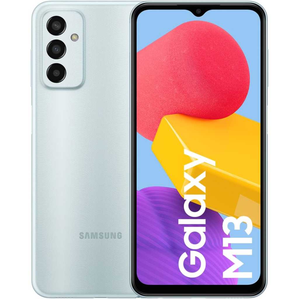 Samsung Galaxy M13 - 6.6" 6GB RAM 128GB ROM 50MP 6000mAh - Light Blue