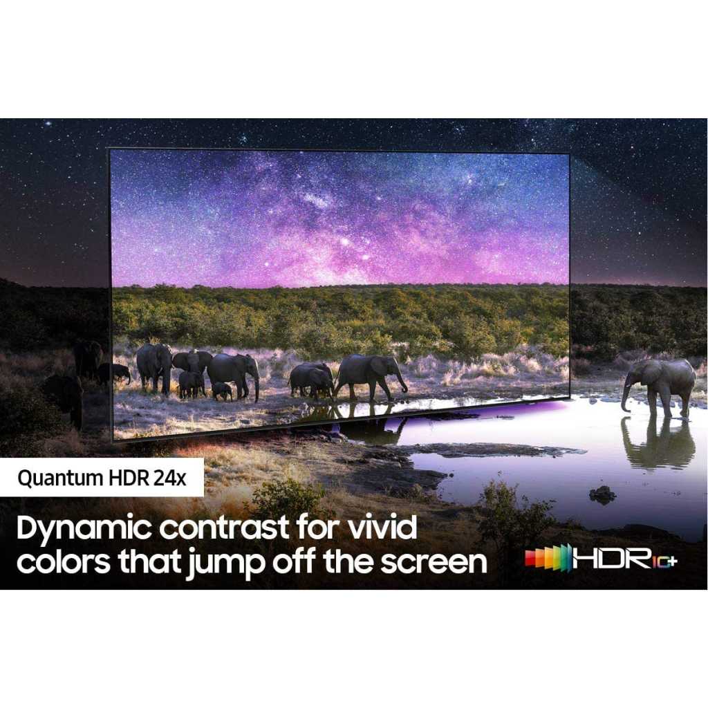 Samsung 75 Inch Neo QLED 4K Smart TV QA75QN85A, Quantum HDR 24x, Dolby Atmos Experience With inbuilt Digital Reciever – Black