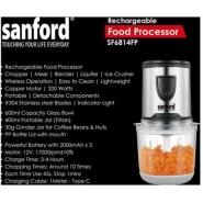 Sanford 5 In1Food Processor Chopper Mixer Coffee Grinder Blender Ice Crusher- Clear. Food Processors TilyExpress