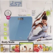 Dsp Personal Electronic Body Weighing Scale- Blue. Scales TilyExpress