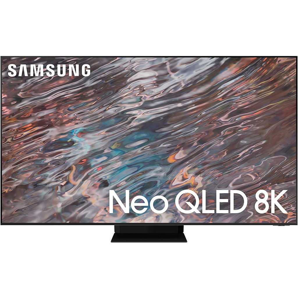 Samsung 65 Inch Neo QLED 8K Smart TV QA65QN800A, AI Upscaling, Infinity One Design, Dolby Atmos experience With inbuilt Digital Reciever – Black