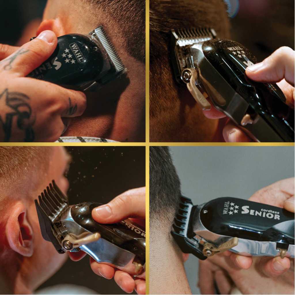 Wahl Cordless Senior Clipper; Professional 5 Star Series with Adjustable Blade, Lithium Ion Battery with 70 Minute Run Time for Professional Barbers and Stylists Electric Shavers TilyExpress 7