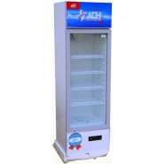 ADH 235-Litre Single Display Cooler SC355; Vertical Display Chiller, Single Door Display Beverage Showcase Refrigerator - White