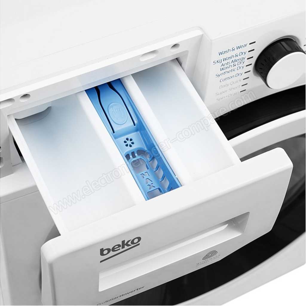 Beko 8kg Freestanding Washer & Dryer With Aqua Fusion Technology WDW 85122 Washing Machine Beko Washing Machines TilyExpress 12