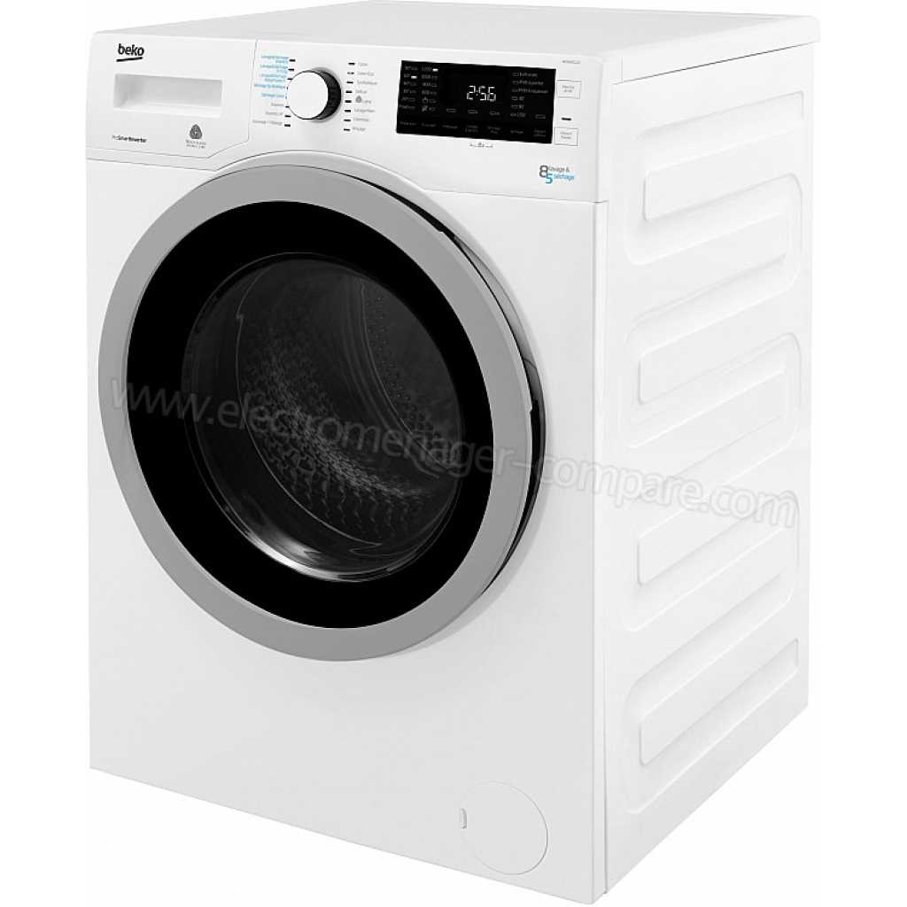 Beko 8kg Freestanding Washer & Dryer With Aqua Fusion Technology WDW 85122 Washing Machine