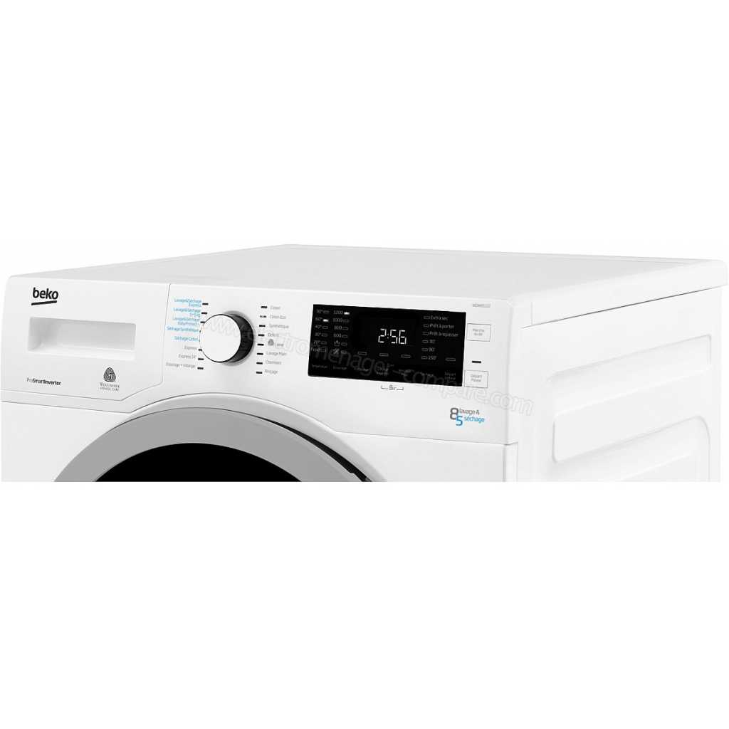 Beko 8kg Freestanding Washer & Dryer With Aqua Fusion Technology WDW 85122 Washing Machine