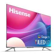 Hisense 75-Inch ULED Premium Quantum Dot 4K UHD Smart Google 75U7H - Black