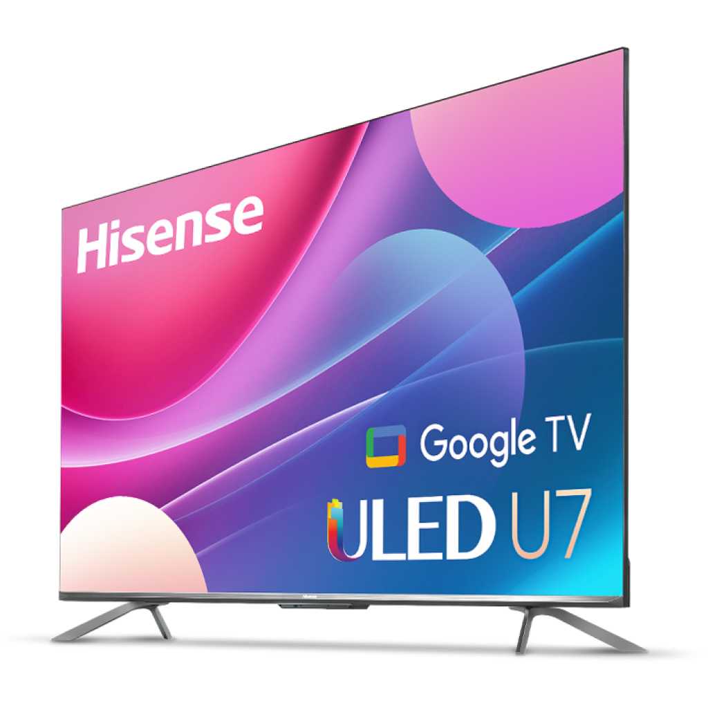 Hisense 75-Inch ULED Premium Quantum Dot 4K UHD Smart Google 75U7H - Black