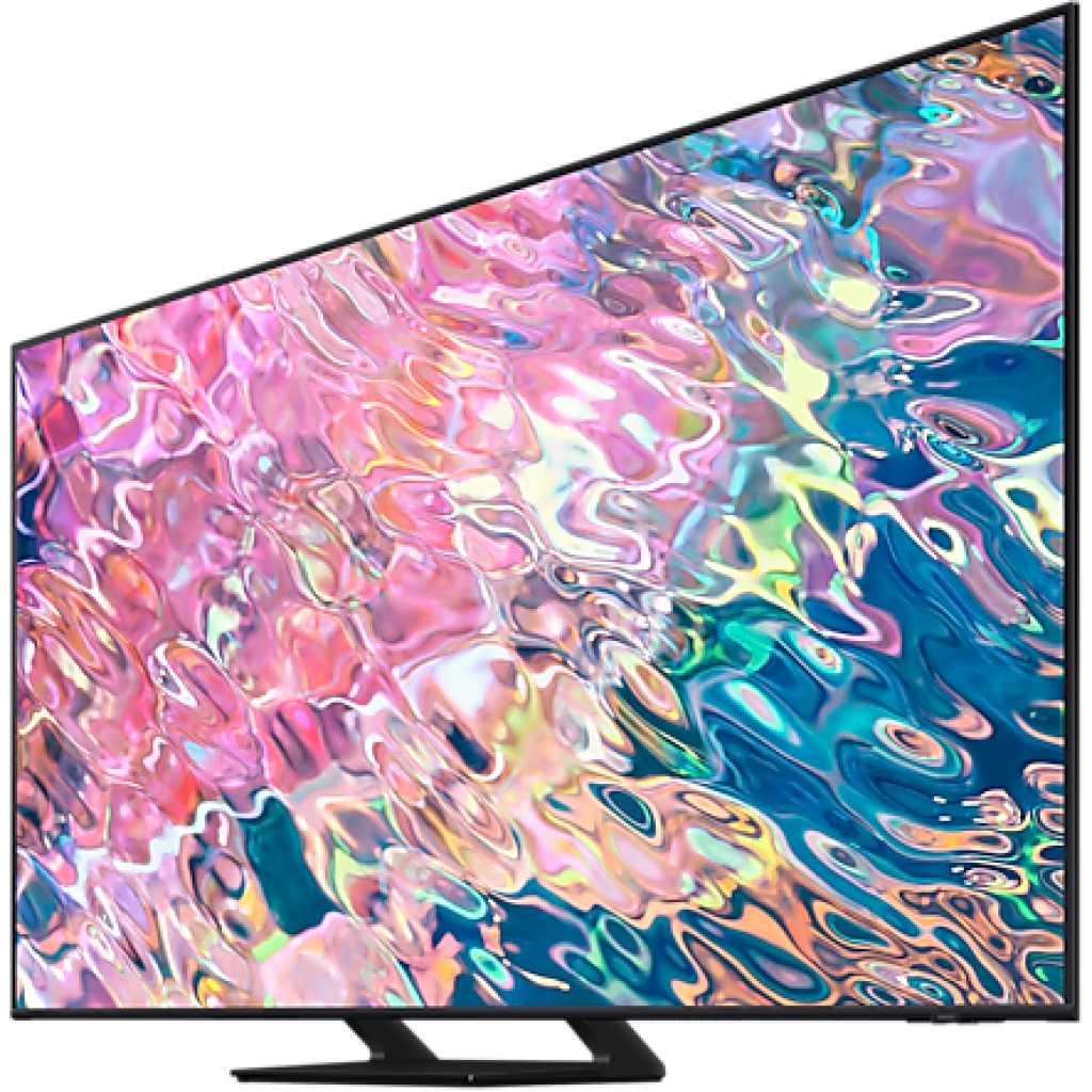 Samsung 75” QLED 4K Quantum Smart TV QA75Q60B, Dual LED, Quantum HDR, Lite Processor With Inbuilt Digital Receiver – Black