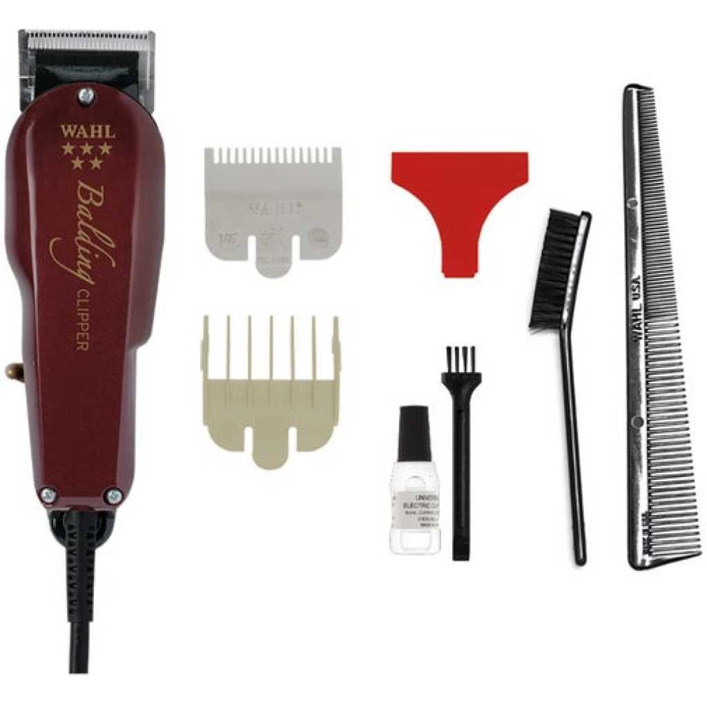 Wahl Balding Hair Clipper; Professional 5-Star With V5000+ Electromagnetic Motor and 2105 Balding Blade for Ultra Close Trimming, Outlining and for Full Head Balding for Professional Barbers Electric Shavers TilyExpress 6