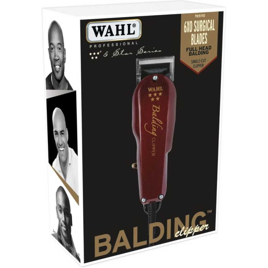 Wahl Balding Hair Clipper; Professional 5-Star With V5000+