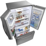 Hisense 697-liter French Door Refrigerator with Dispenser RF697N4ZS1 – Multi Door Refrigerator, Frost-free, Stainless Steel Finish Hisense Fridges TilyExpress
