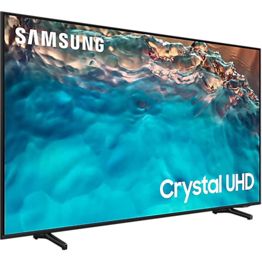 Samsung 55 Inch Crystal 4K UHD Smart TV UA55BU8000 (2022), Series 8, Motion Xcelerator With Inbuilt Free To Air Receiver – Black