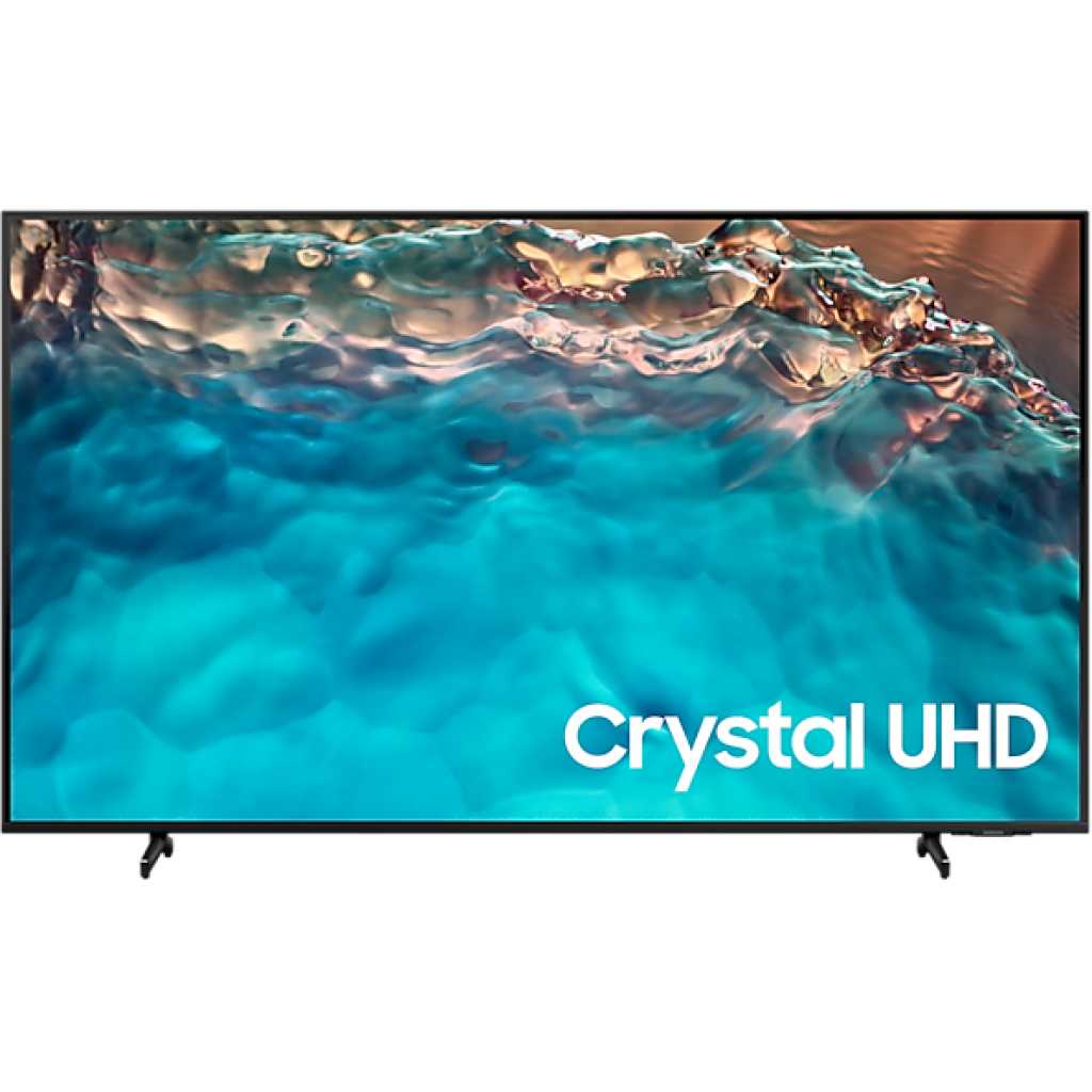 Samsung 55 Inch Crystal 4K UHD Smart TV UA55BU8000 (2022), Series 8, Motion Xcelerator With Inbuilt Free To Air Receiver – Black