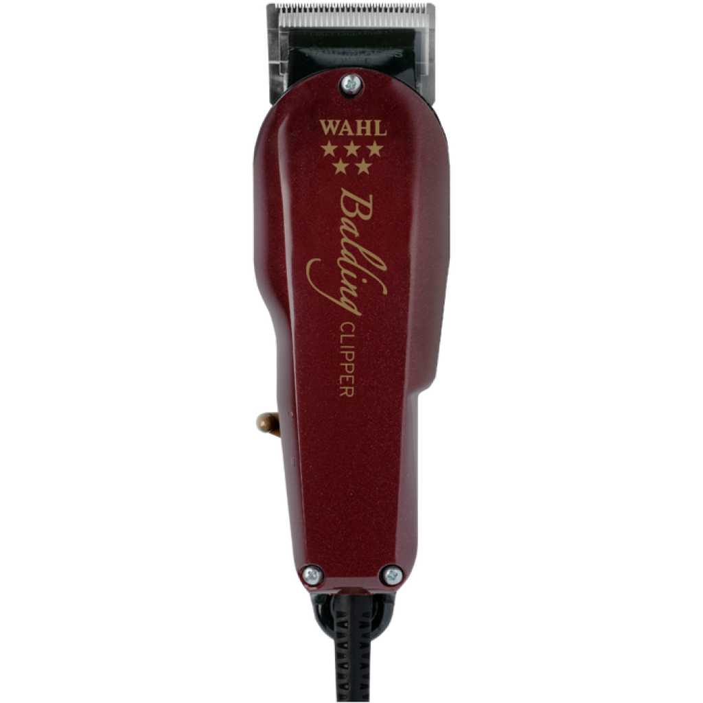 Wahl Balding Hair Clipper; Professional 5-Star With V5000+ Electromagnetic Motor and 2105 Balding Blade for Ultra Close Trimming, Outlining and for Full Head Balding for Professional Barbers