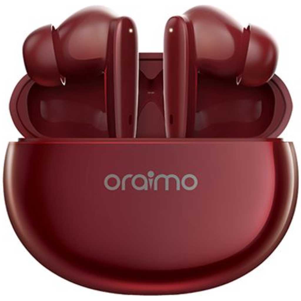 Oraimo Riff Smaller For Comfort TWS True Wireless Earbuds OEB-E02D - Red