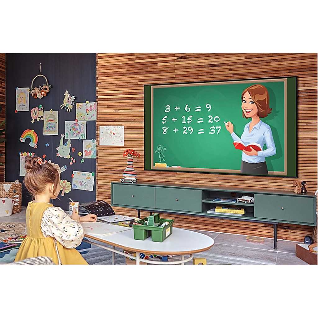 Samsung 55” QLED 4K Smart TV QA55Q60A, Dual LED, Quantum HDR, Lite Processor With Inbuilt Digital Receiver – Black Samsung Televisions TilyExpress 2