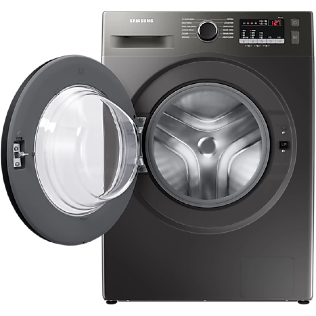 Samsung 8kg Front Loading Washing Machine WW80 T4020CX, 1400rpm, Deep Foam - Eco Bubble, LED Panel - Inox