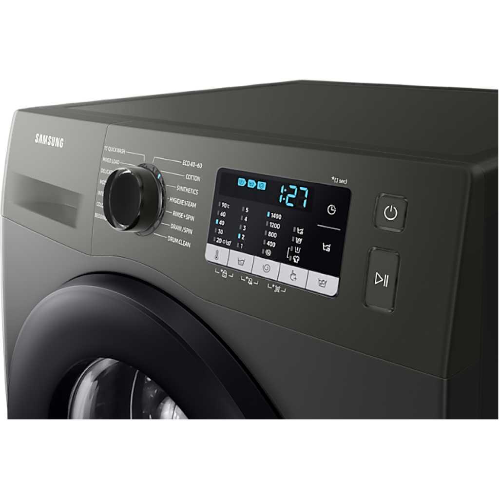 Samsung 9kg Front Loading Series 5 WW90TA046AX/EU ecobubble™ Washing Machine, 9kg 1400rpm