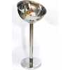 Outdoor Floor 12L Beer Champagne Wine Ice Bucket With Holder For Party- Silver.