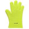 Royalford 2Pc Oven Mitt Food Grade Silicon Textured Non-Slip Surface Water-Proof And Steam-Resistant Protection- Green.