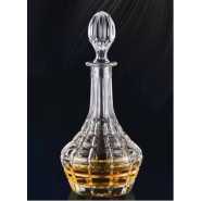 Crystal Wine Bottle Glass Whisky Decanter - Clear