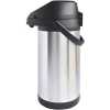 HTH 5L Durable Heat Preservation Insulation Thermal Jug Vacuum Flask for Home Kitchen Use- Silver