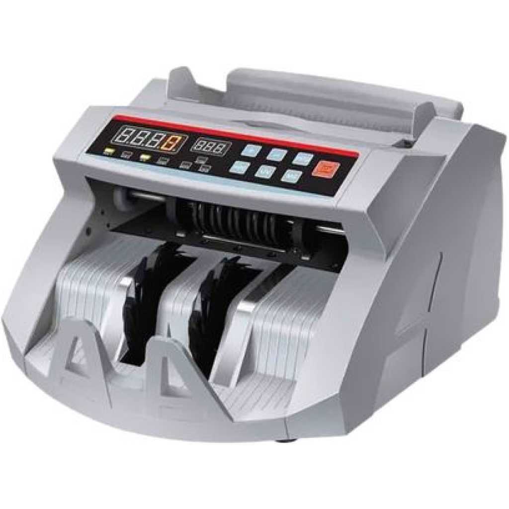 Bill Money Counter Worldwide Currency Cash Counting Machine UV & MG Counterfeit- White.