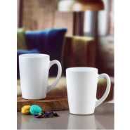 Luminarc 6 Pieces Of Luminarc Plain Tea Coffee Mug Cups -White.