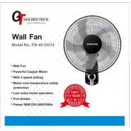 Golden Tech Wall Fan FB-40-D014 - Black