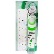 Gt 13A 4 Way Extension Socket - White