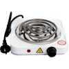 Single Coil Electric Hotplate 1000W - White