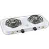 Double Coil Electric Hotplate Cooker - White