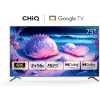 CHiQ 75 - Inch UHD 4K Smart TV U75F8TG; Google TV, Android 11, Bluetooth, USB, HDR10, HLG, Netflix, Youtube, With Inbuilt Free To Air Decoder - Black