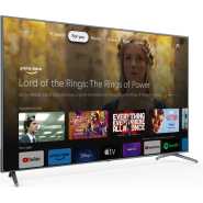 CHiQ 75 - Inch  UHD 4K Smart TV U75F8TG; Google TV, Android 11, Bluetooth, USB, HDR10, HLG, Netflix, Youtube, With Inbuilt Free To Air Decoder - Black