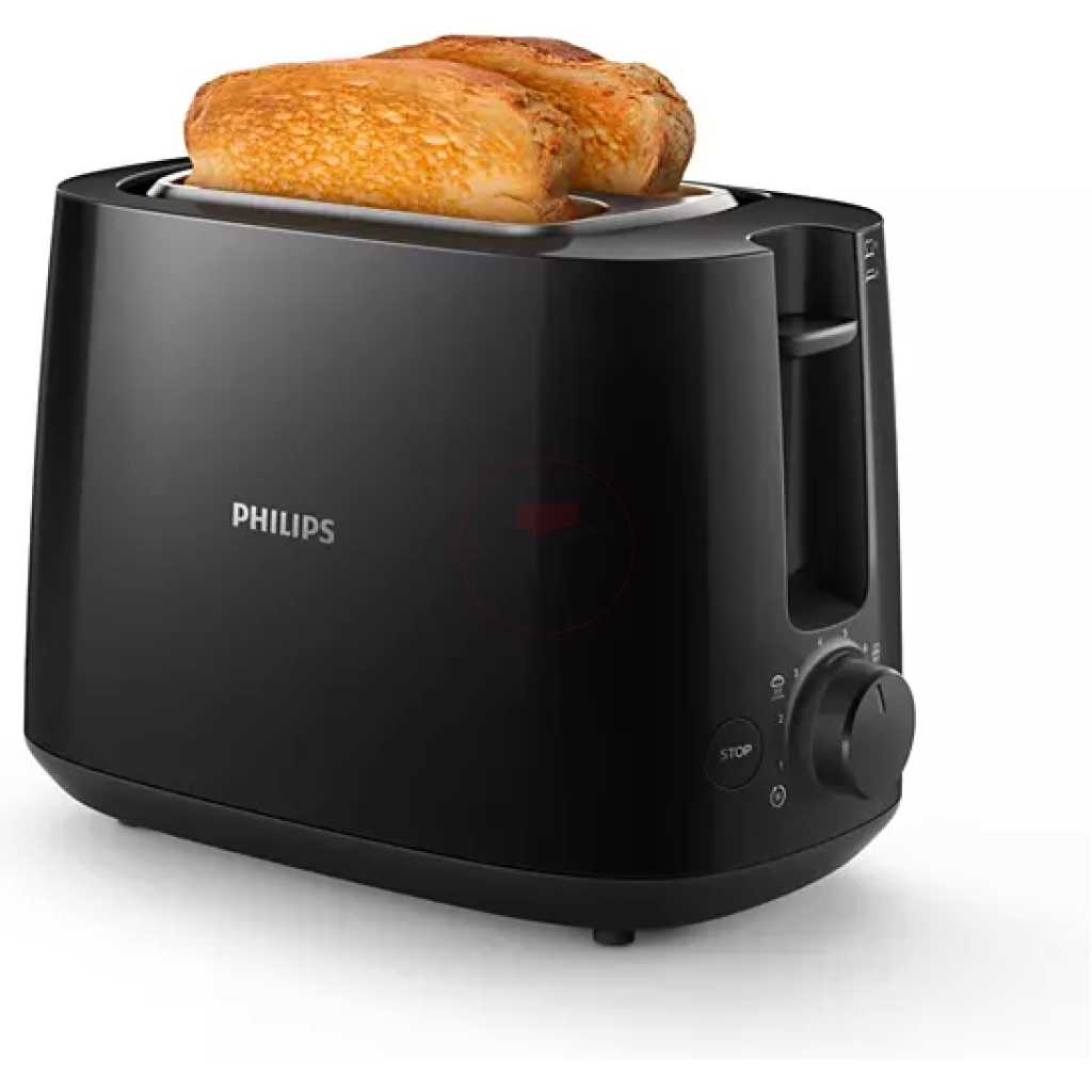 Philips Daily Collection Bread Toaster HD2581, 8 Settings, Adjustable Browning, 830W