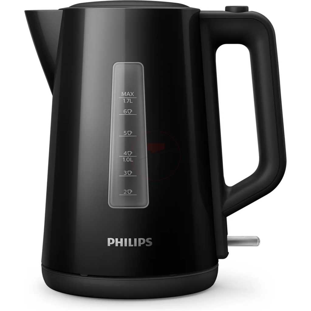 Philips HD9318/20 Electric Kettle 1.7L, 2200 W, Plastic, Water level indicator - Black